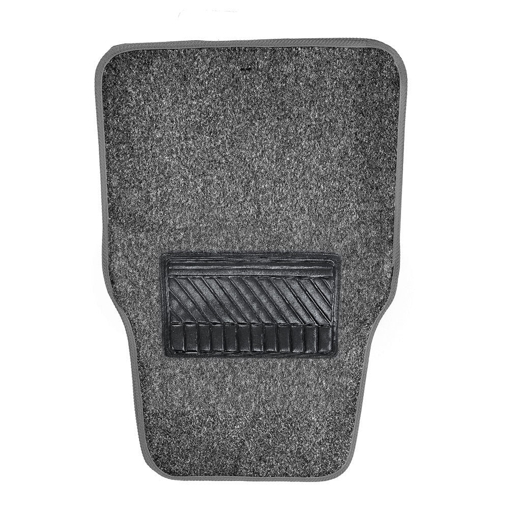 Generic Carpet Car Floor Mats Set/Floormat Front/Back Rear Seat Large Grey (4 Pieces) — image 3