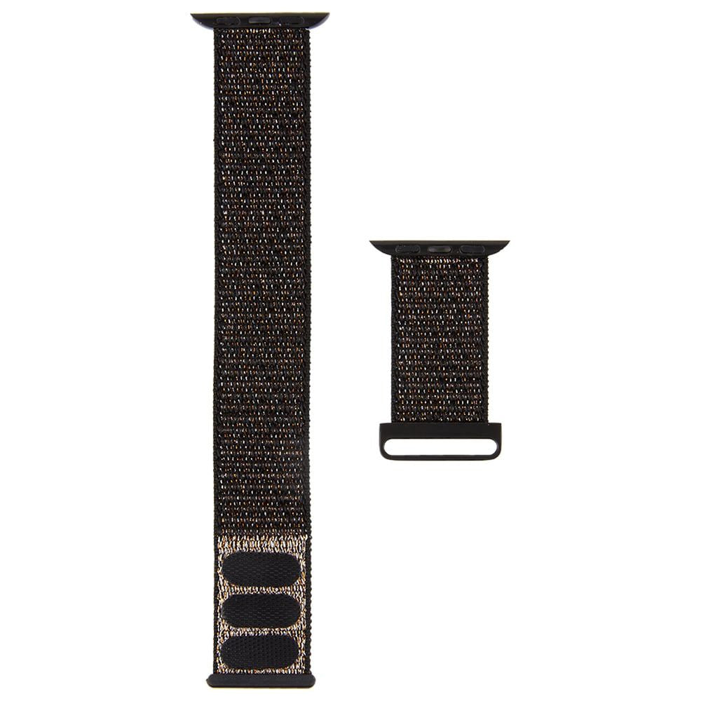 Case-Mate Nylon Sport Wrist Band/Strap for 42-44mm Apple Watch Metallic Black — image 5