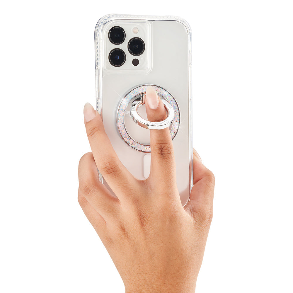 Case-Mate Twinkle Diamond Magnetic Finger Ring Stand Works w/ MagSafe Cases — image 6