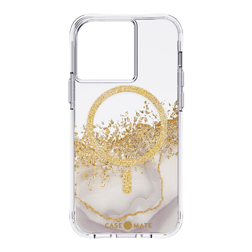 Case-Mate Karat MagSafe Case Mobile Cover Protection For iPhone 15 Pro Marble