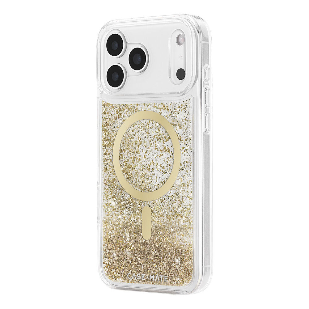 Case-Mate 6.9in Gold Waterfall MagSafe Phone Case For iPhone 17 Pro Max — image 3