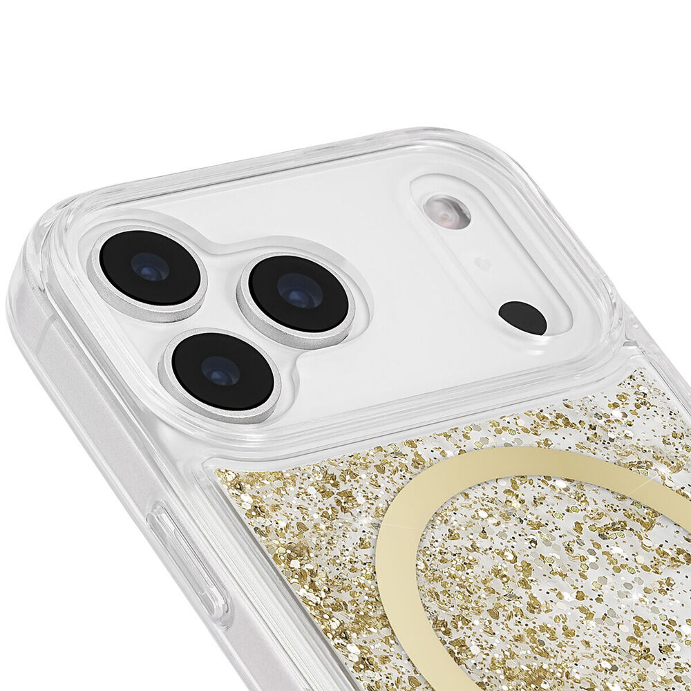 Case-Mate 6.9in Gold Waterfall MagSafe Phone Case For iPhone 17 Pro Max — image 4