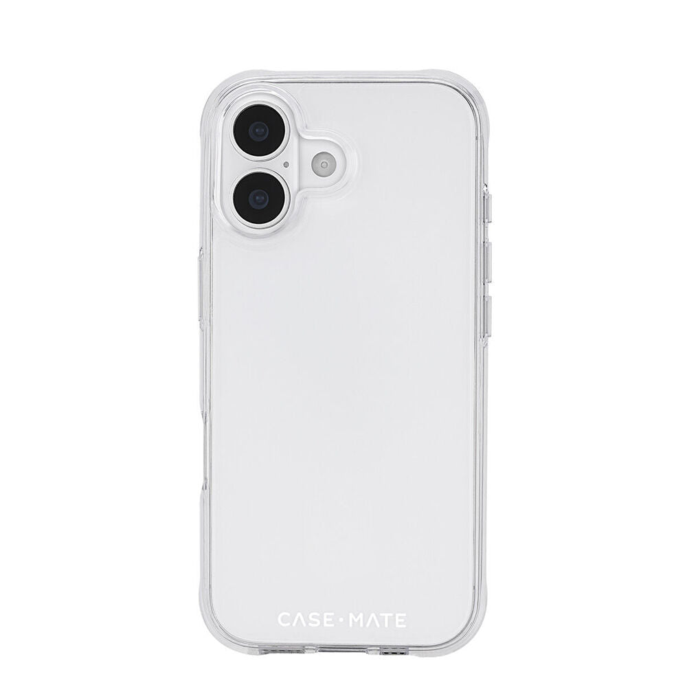 Case-Mate 6.3in Clear Tough Impact Protect Phone Case for iPhone 17