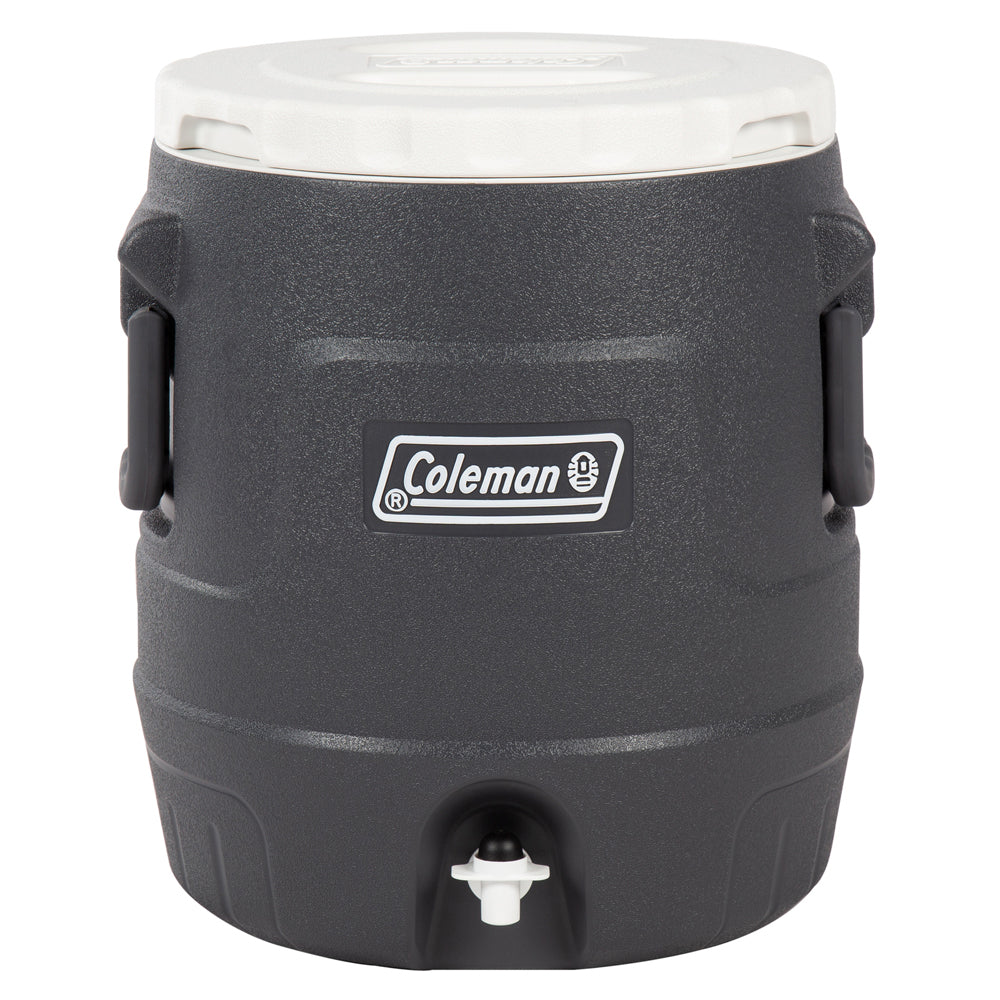 Coleman Plastic Cooler Keg Outdoor Travel/Camping Equipment Set 15L Black/Grey
