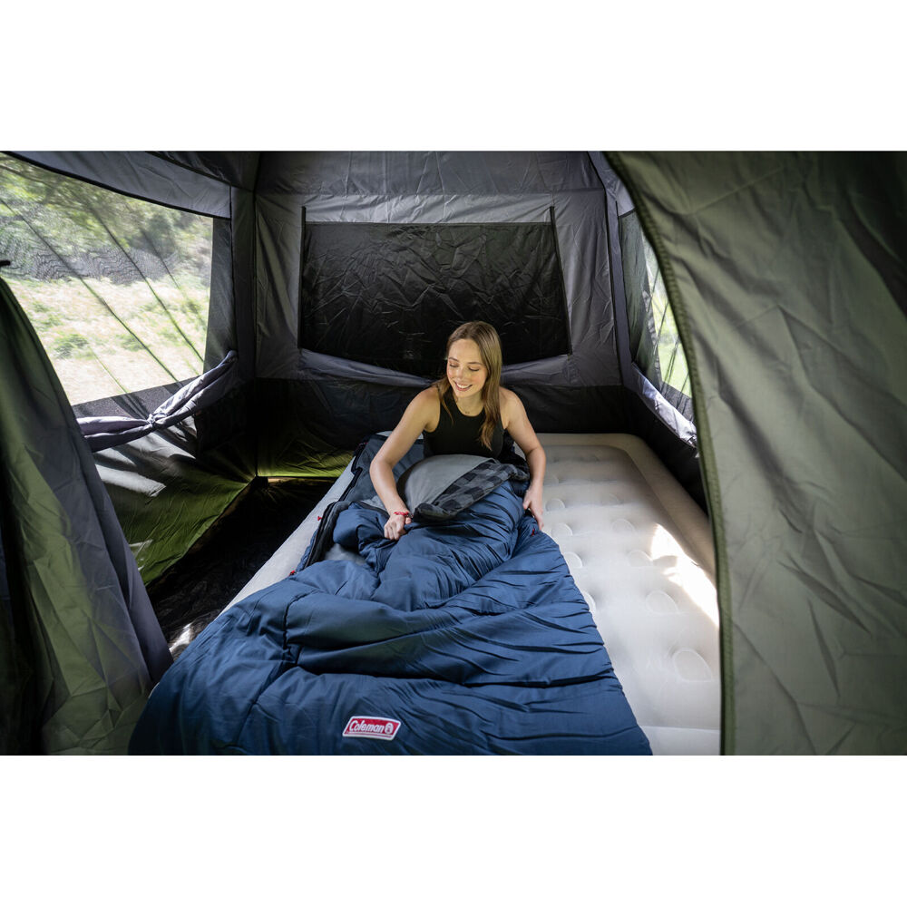 Coleman 225x80cm Blue Sleeping Bag Pilbara –5 °C Tall/Extra Length — image 3