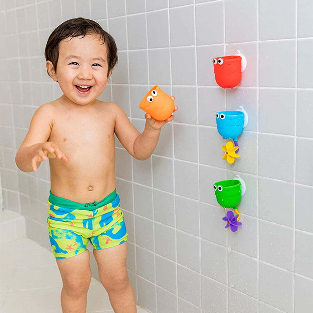 Munchkin Falls Baby/Toddler Bathtime Hand-Eye Coordination Water Cup Toy 12m+ — image 6