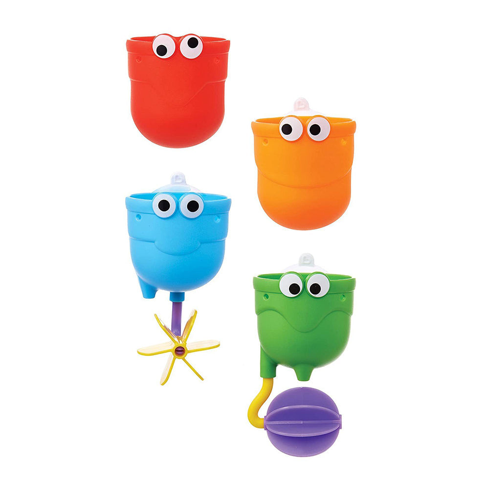 Munchkin Falls Baby/Toddler Bathtime Hand-Eye Coordination Water Cup Toy 12m+