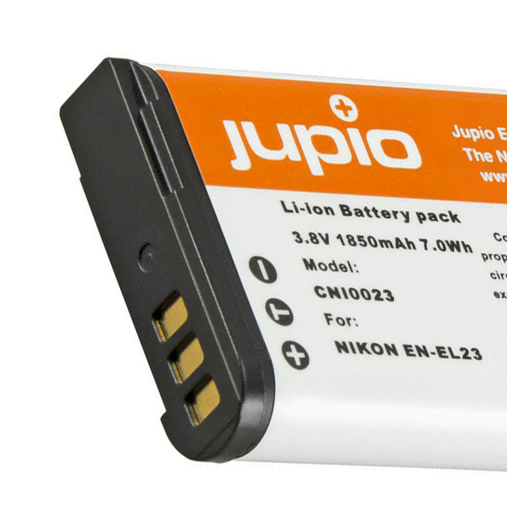 Jupio Li-Ion 3.8V 1850mAh Rechargeable Battery For Nikon EN-EL23 Digi Camera — image 2