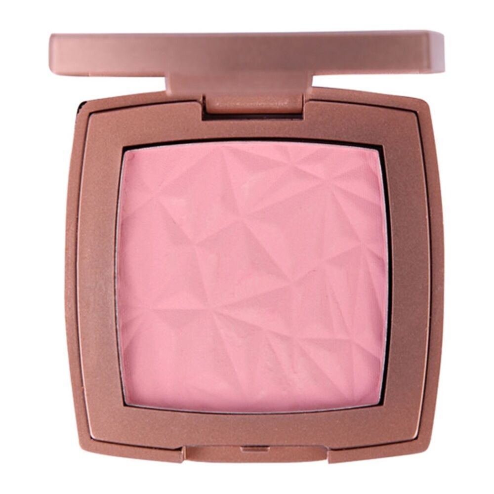 BYS Blusher Compact Crystal Smooth Glow Cosmetic Beauty Face Cheek Makeup 3g PNK — image 2