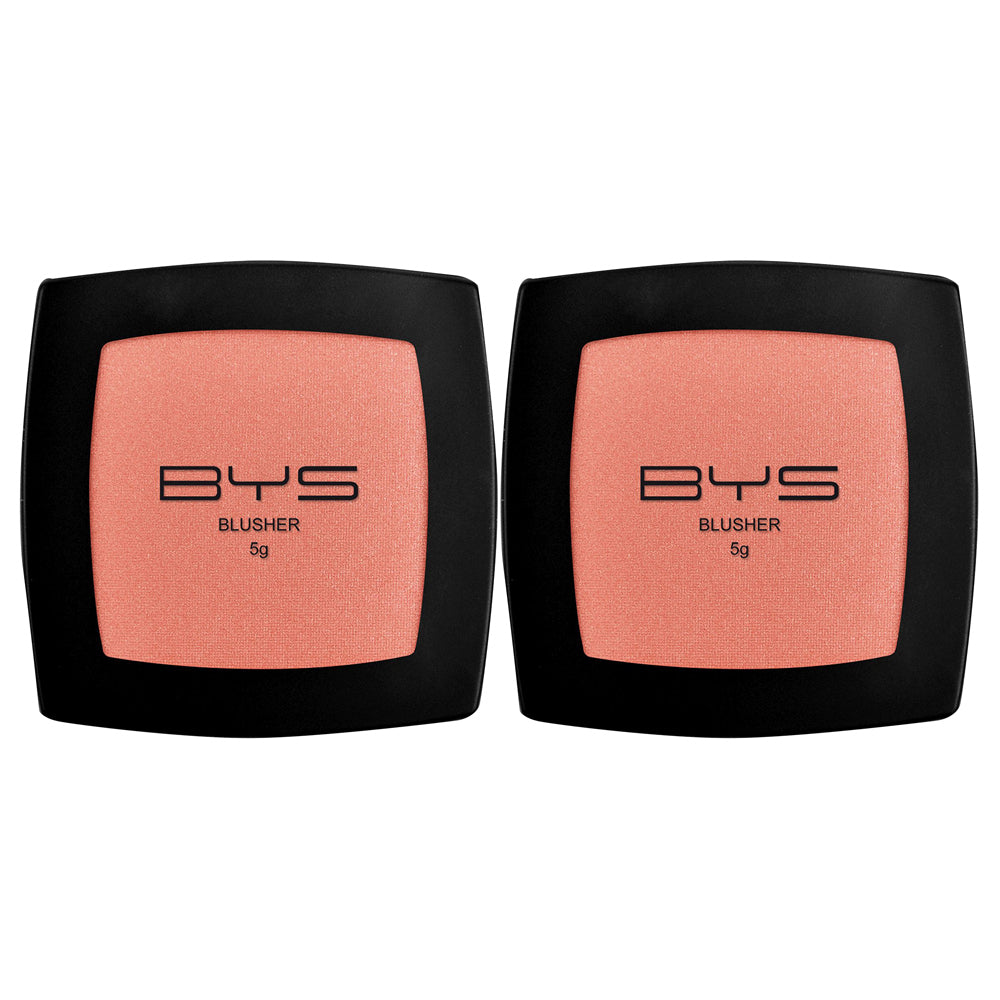 BYS Blusher Candyfloss Cheek Glow Powder Contour Cosmetic Beauty Makeup 5g (2 Pack)