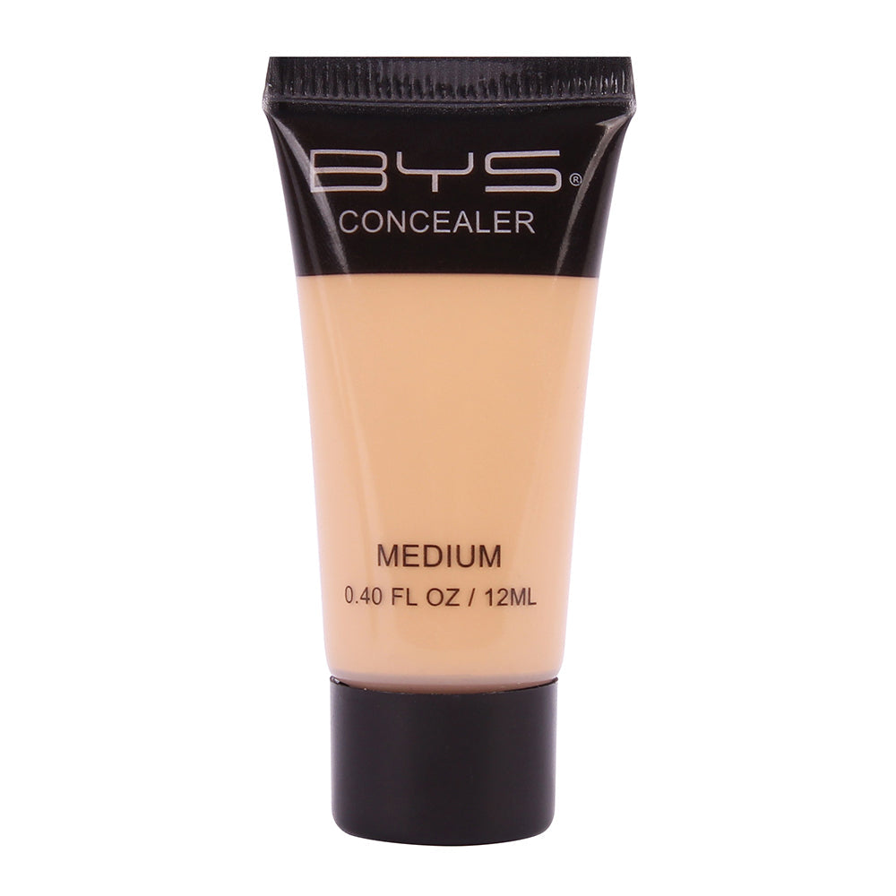 BYS Concealer Tube Face Cream Cosmetic Beauty Makeup Glam Coverage Medium 12ml — image 2