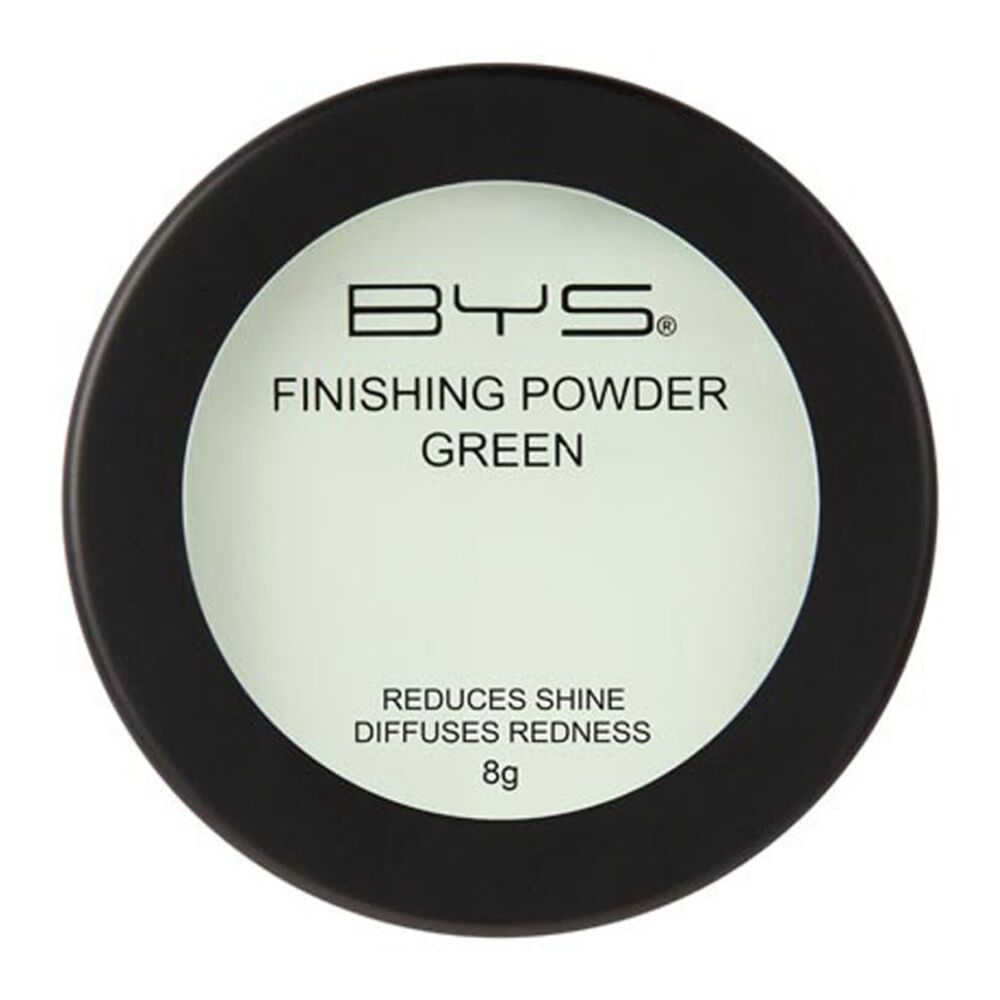 BYS 8g Finishing Powder Translucent Matte Face Makeup Beauty Cosmetics Green