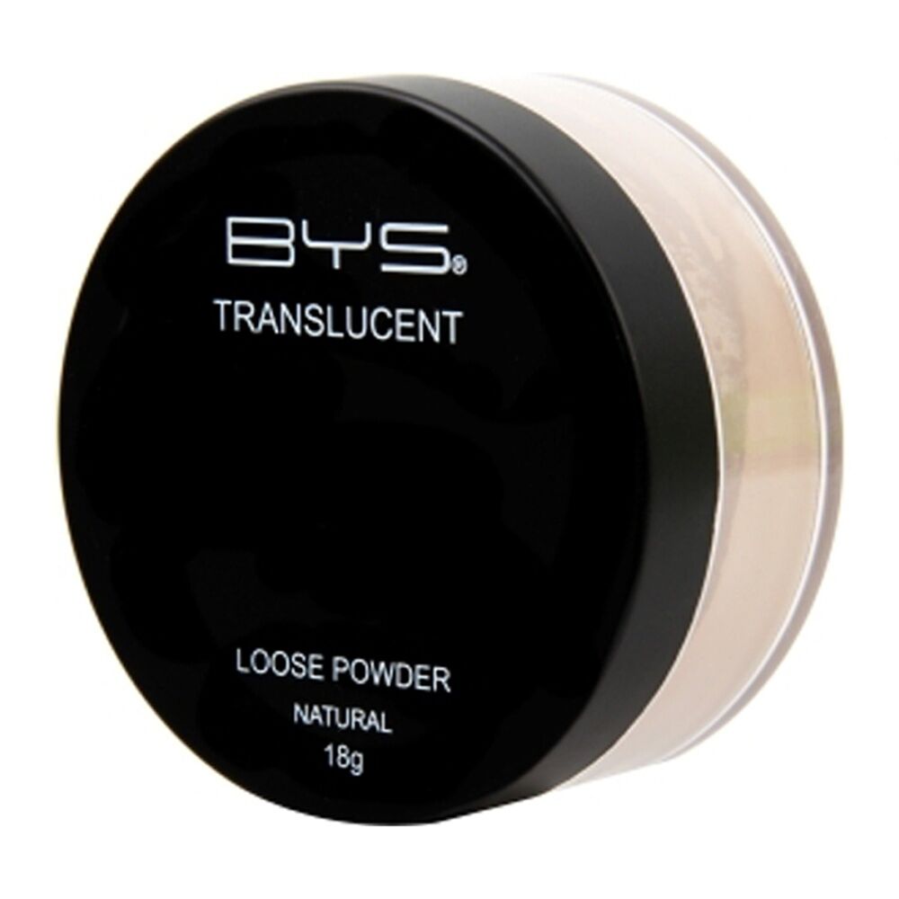 BYS Translucent 18g Loose Powder Face Makeup Women Beauty Cosmetics Natural