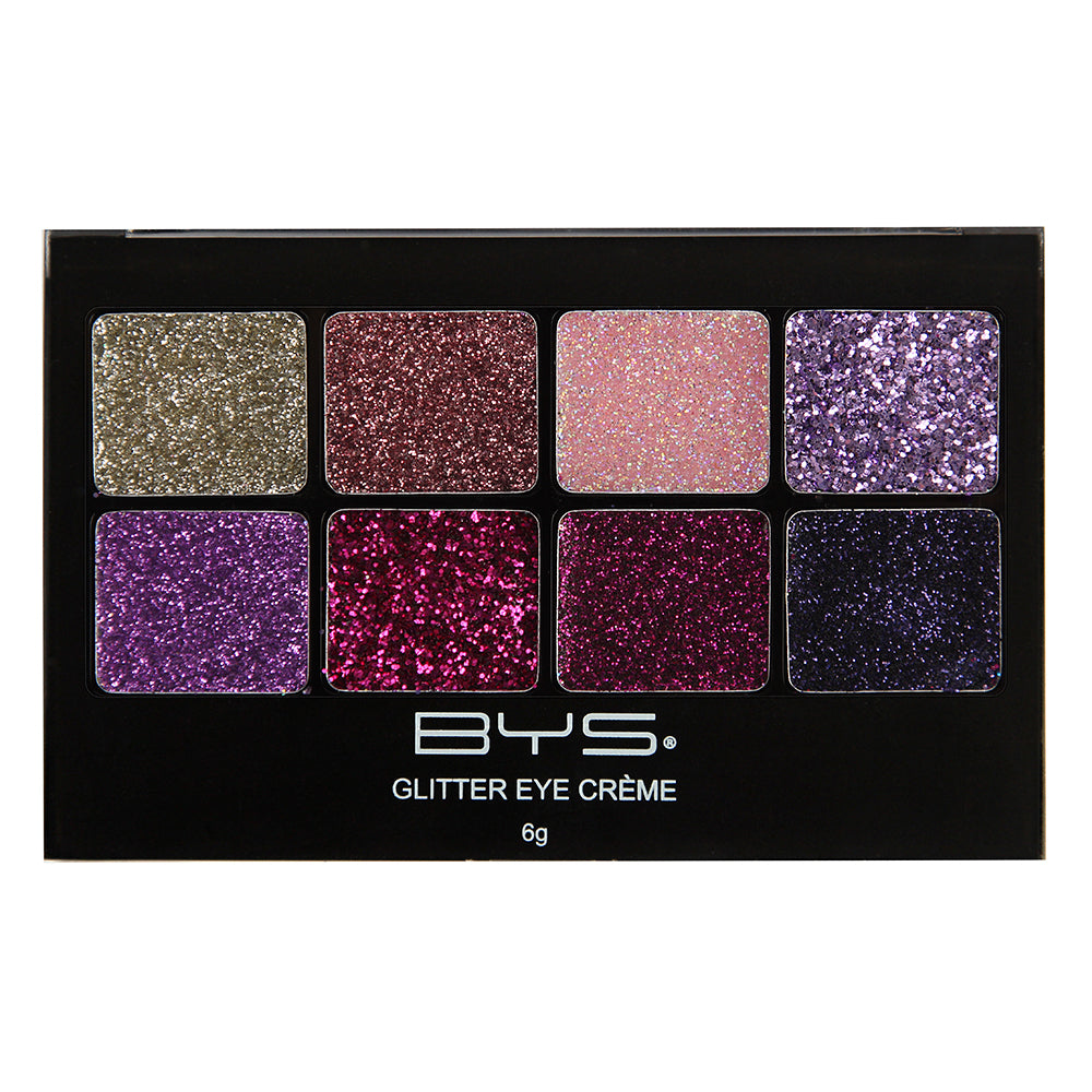 BYS Glitter Creme 6g Eye Face Makeup/Cosmetics/Beauty Palette Fairy Dust 8 Shade — image 2