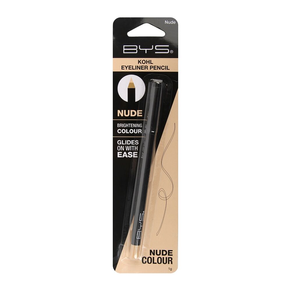 BYS Kohl Eyeliner Pencil Long Lasting Eye Cosmetics Beauty Face Makeup Nude 1g