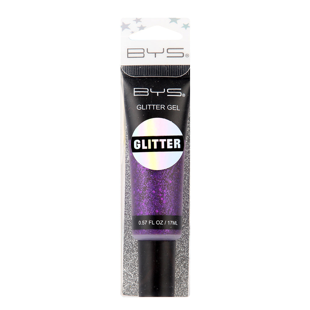 BYS Purple Glitter/Sparkle 17ml Makeup/Cosmetics/Beauty Hair Quick Dry/Set (2 Pack) — image 2