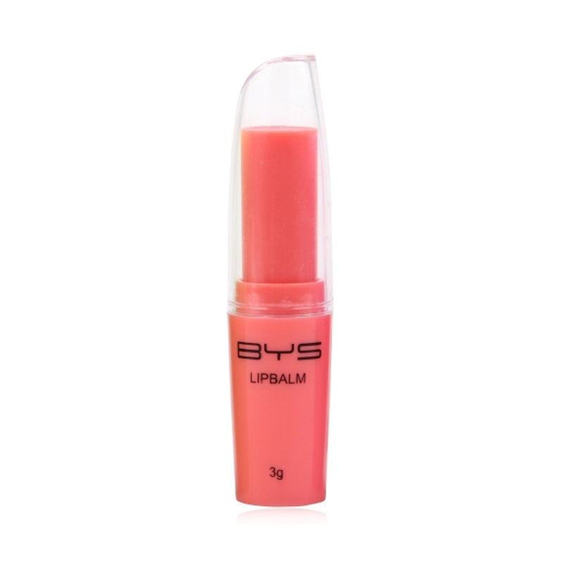 BYS Fruity Raspberry Chapped Lipbalm Cosmetic Beauty Makeup Scented w/Lid Red 3g — image 2
