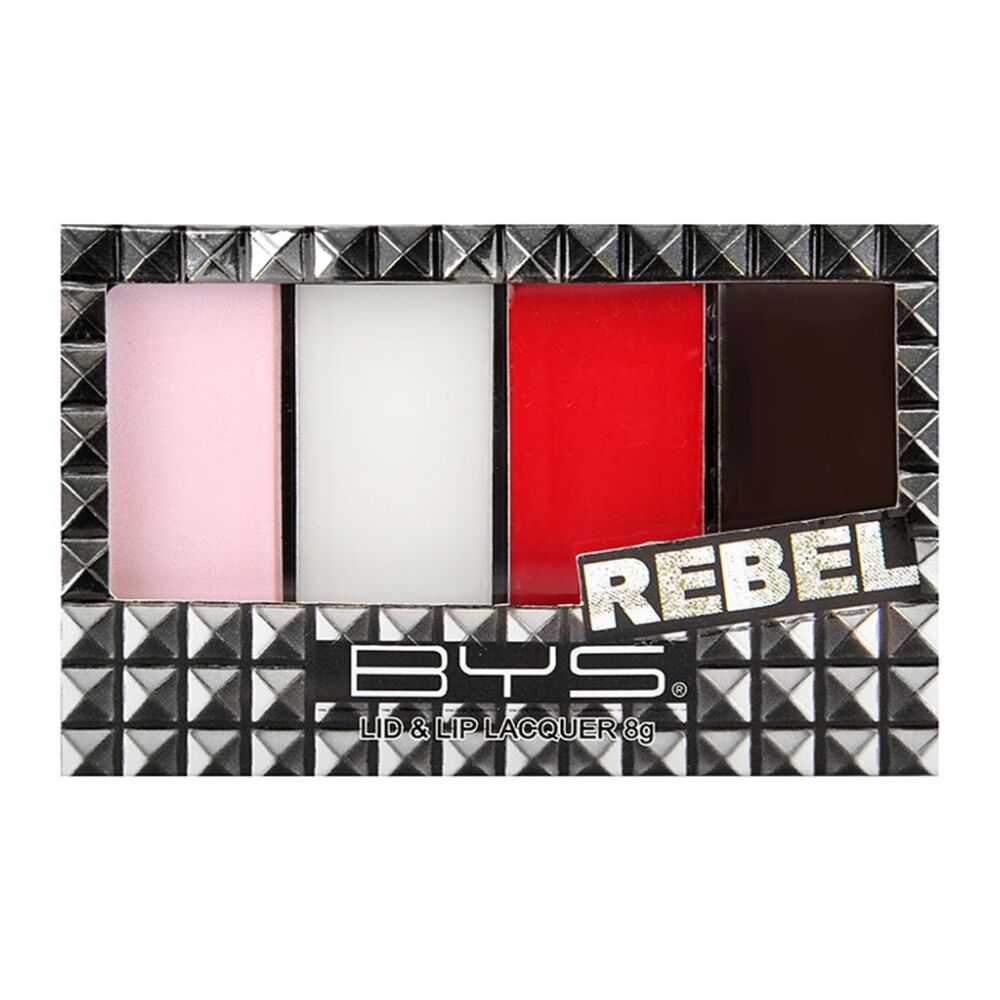 BYS 8g Eye Lid & Lip Lacquer Rebel Cosmetic Women Beauty Face Makeup 4 Shades