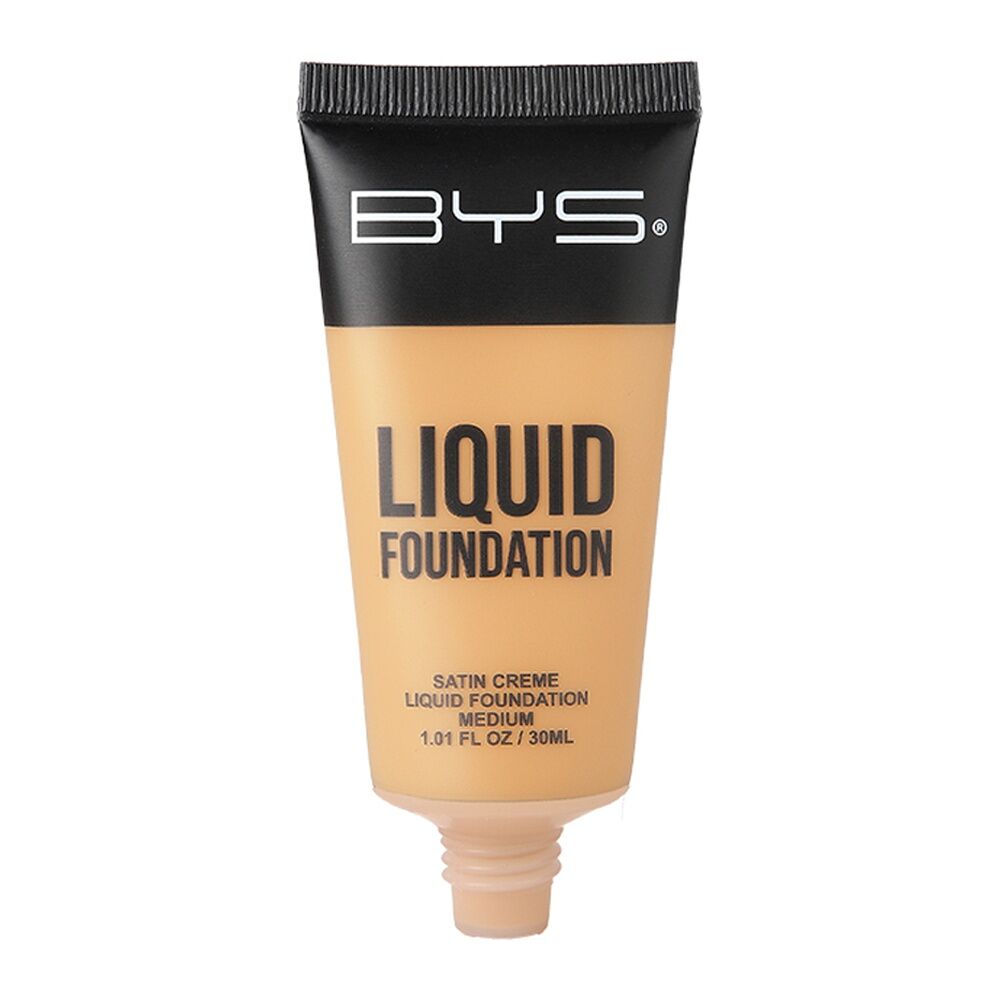 BYS Tube 30ml Liquid Foundation Creamy Blendable Makeup Face Cosmetics Medium — image 2