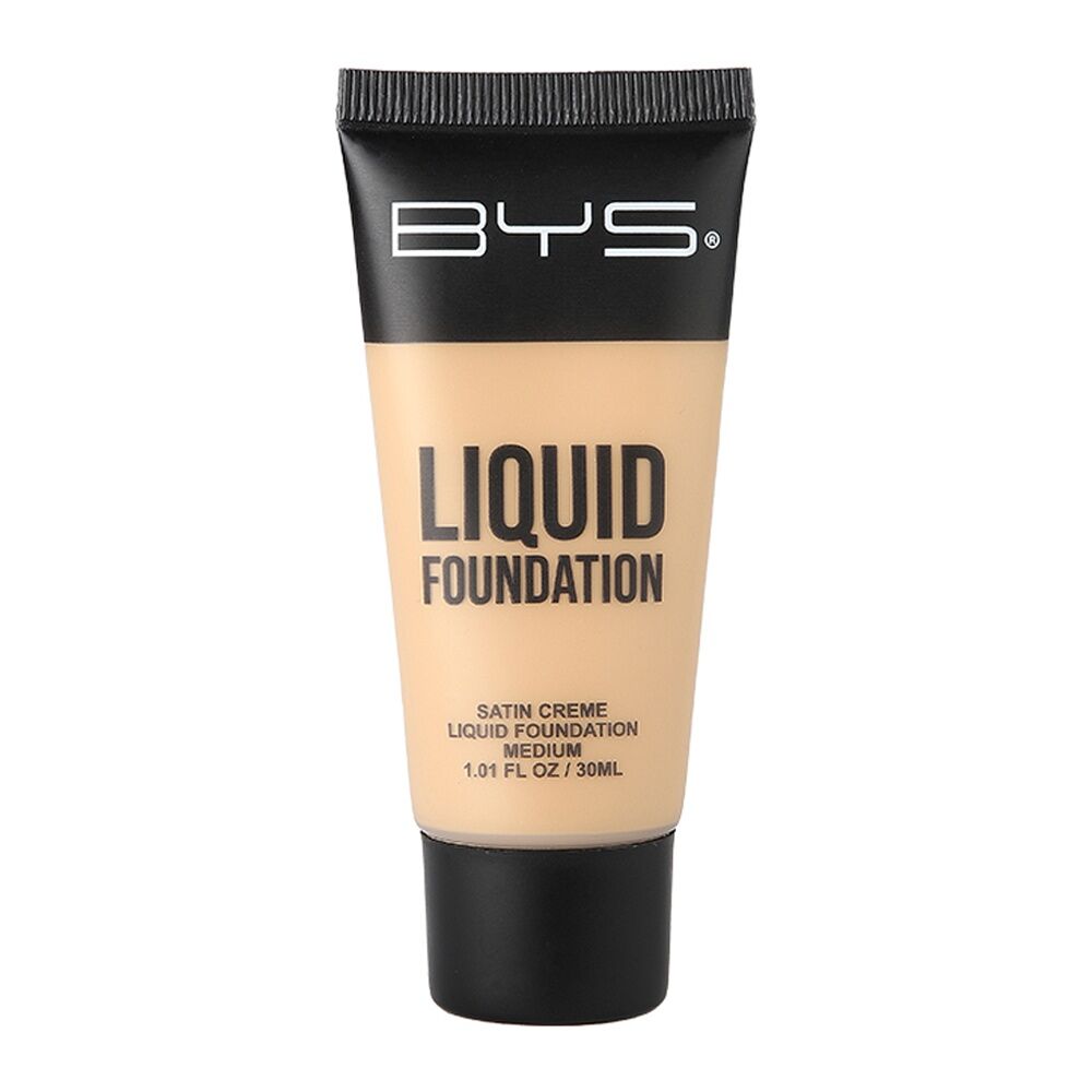 BYS Tube 30ml Liquid Foundation Creamy Blendable Makeup Face Cosmetics Medium (2 Pack) — image 2