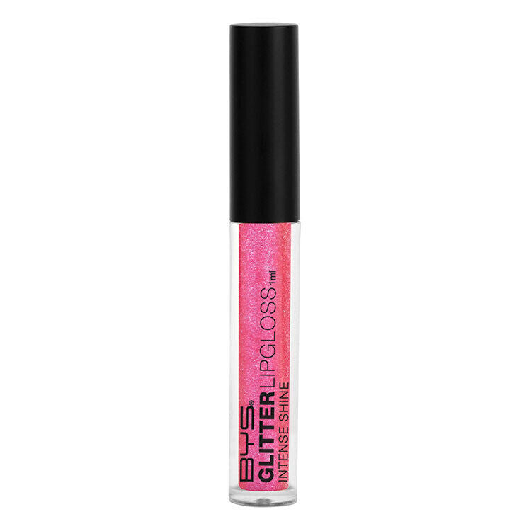 BYS Glitter Lipgloss Intense Shine Non-Sticky Lightweight Galaxy Pink 1ml (3 Pack) — image 2