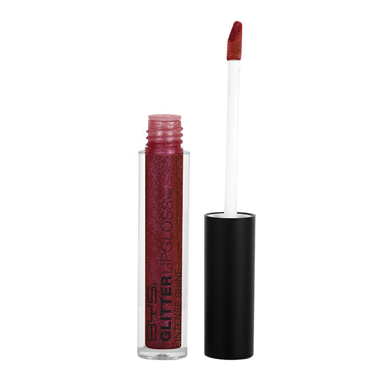 BYS Glitter Lipgloss Intense Shine Non-Sticky Lightweight Makeup Mars Purple 1ml — image 2