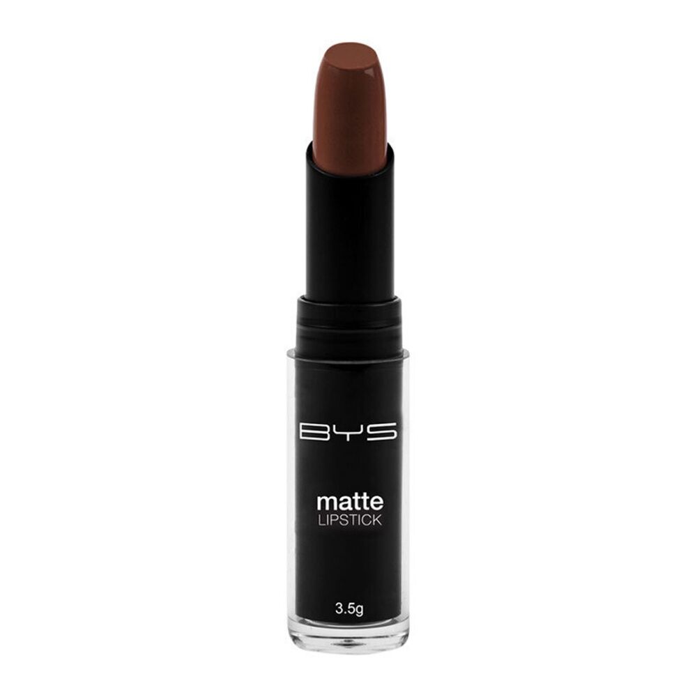 BYS 3.5g Matte Lipstick Velvety Creamy Lip Colour Makeup Cosmetics Espresso