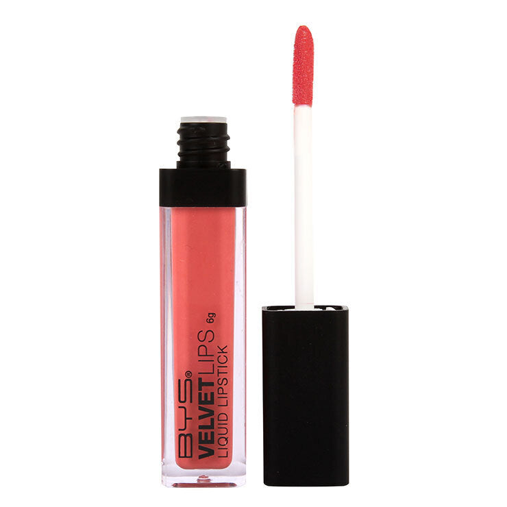 BYS Velvet Cream Soft Plush Lipstick Lip Colour Cosmetics Makeup Im Peachless 6g — image 2
