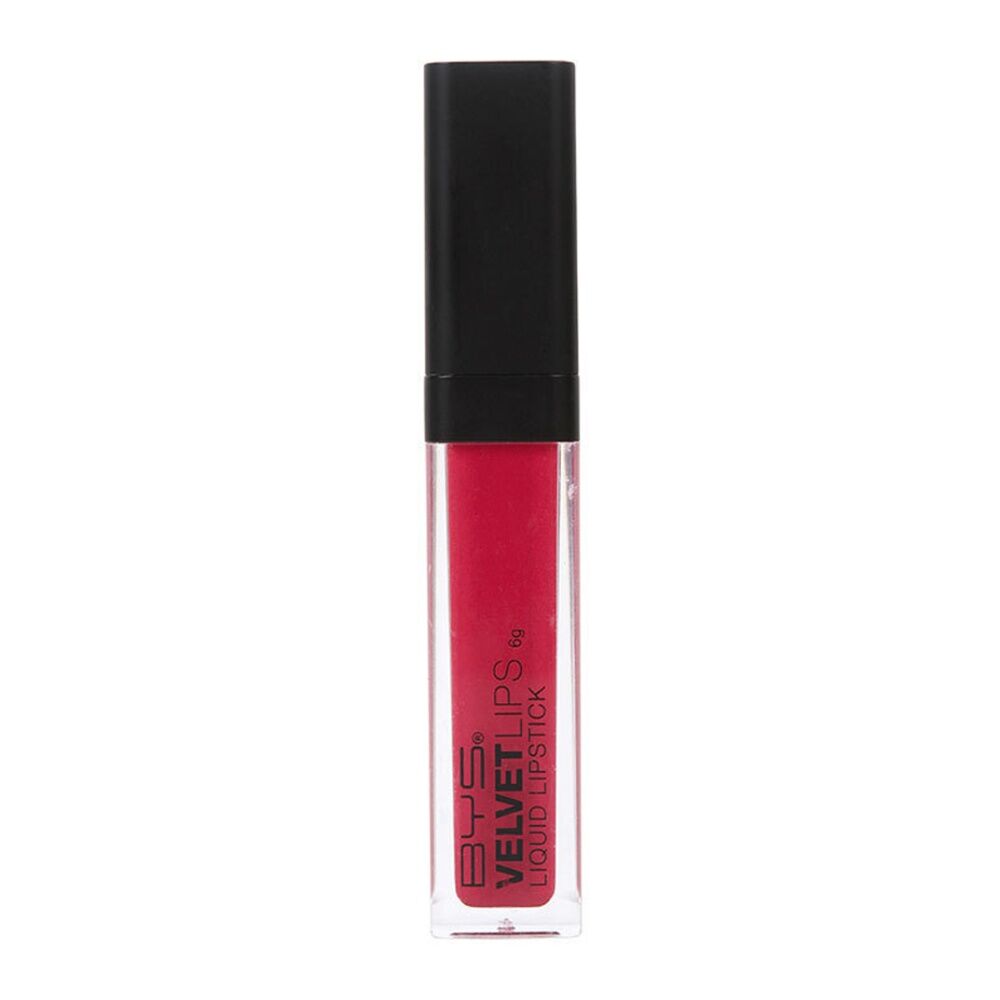 BYS Velvet Cream Soft Plush Lipstick Lip Colour Cosmetics Makeup Lily Vibrant 6g