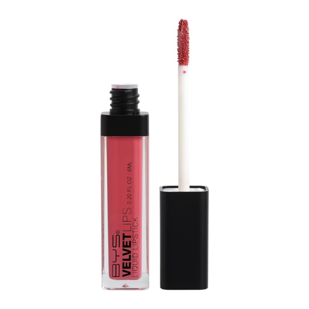 BYS Velvet Cream Soft Plush Lipstick Lip Colour Cosmetics Makeup Lily Vibrant 6g — image 2