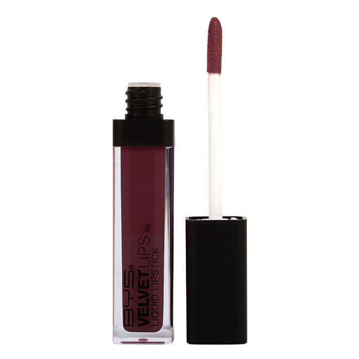 BYS Velvet Cream Soft Plush Lipstick Lip Colour Cosmetics Makeup Red Wine 6g — image 2