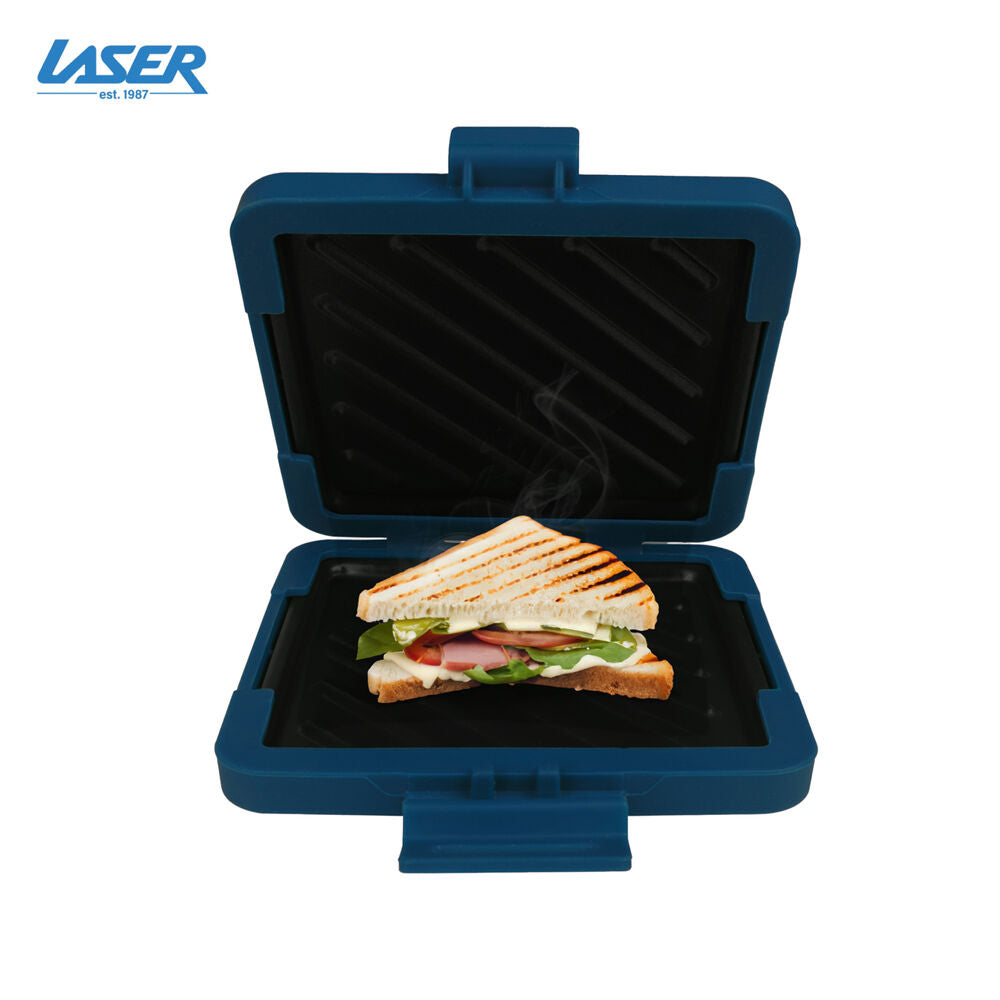 Laser Blue Non-Stick Dishwasher Safe Heatwave Technology Microwave Toastie Maker — image 10