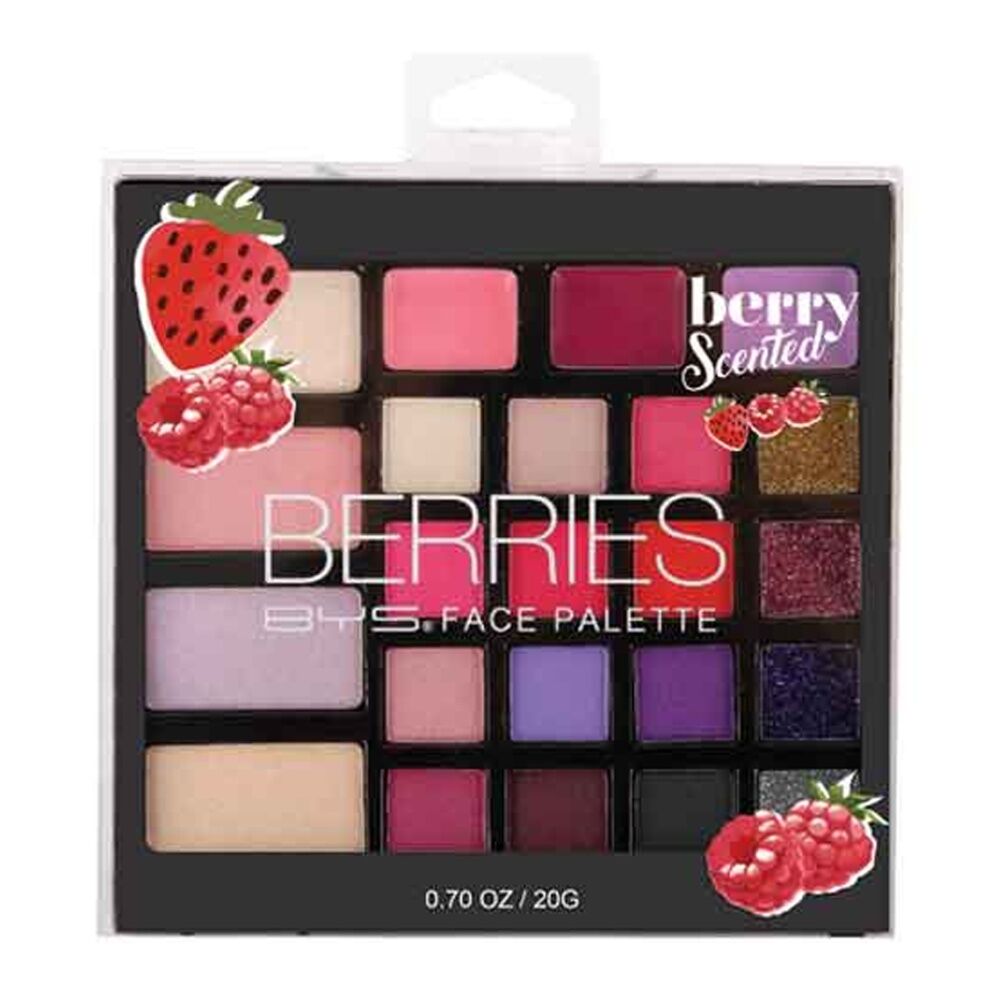 BYS Berries 22g Face Palette Cosmetic Beauty Eye Makeup Matte/Shimmer 23 Shades — image 2
