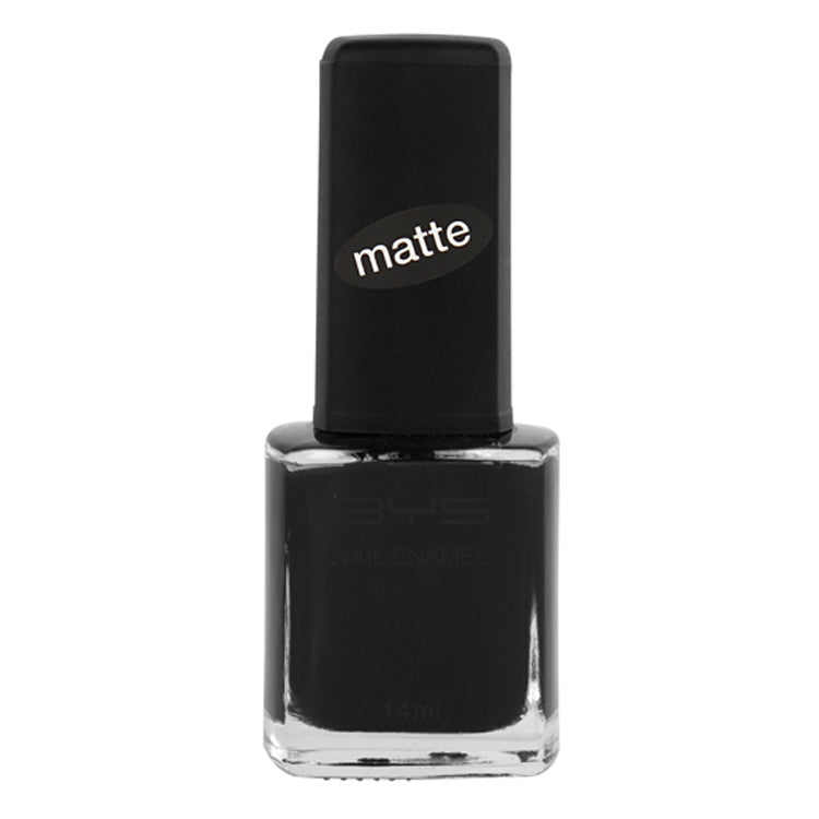 BYS Matte 14ml Nail Polish Enamel Lacquer Chip Resistant Lasting Quick Dry BK (2 Pack) — image 2