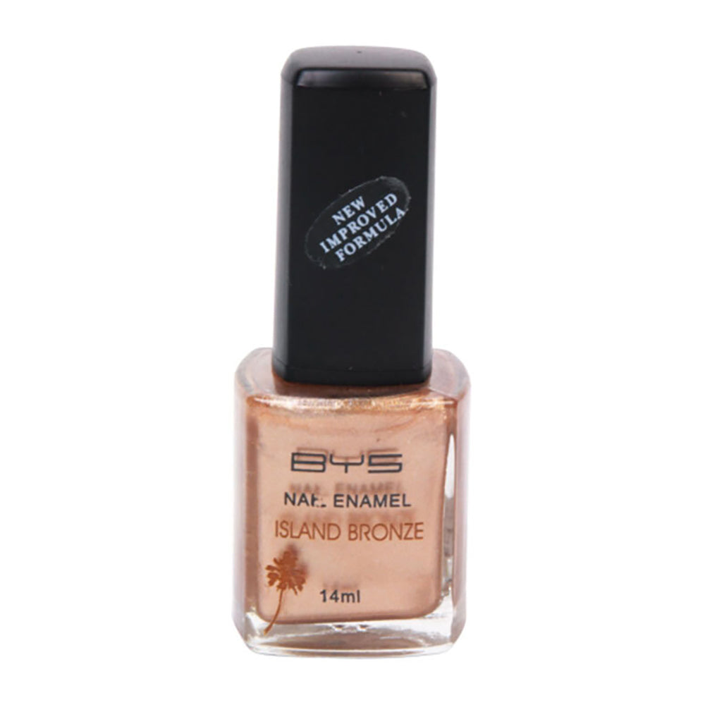 BYS Island Bronze - Gold Boom Nail Polish Enamel Lacquer Gloss Quick Dry 14ml — image 2