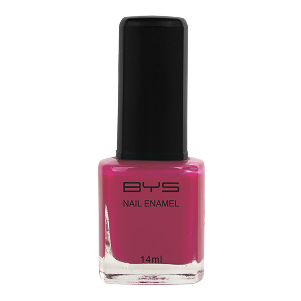 BYS Pink With a Punch Nail Polish Enamel Lacquer Gloss Lasting Quick Dry 14ml (2 Pack) — image 2
