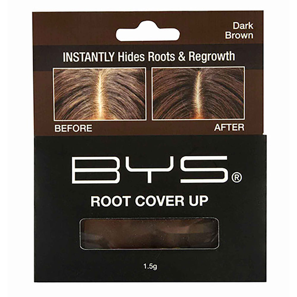 BYS 1.5g Root Cover Up Hair Retouch Powder Hairline Colour Shadow Dark Brown
