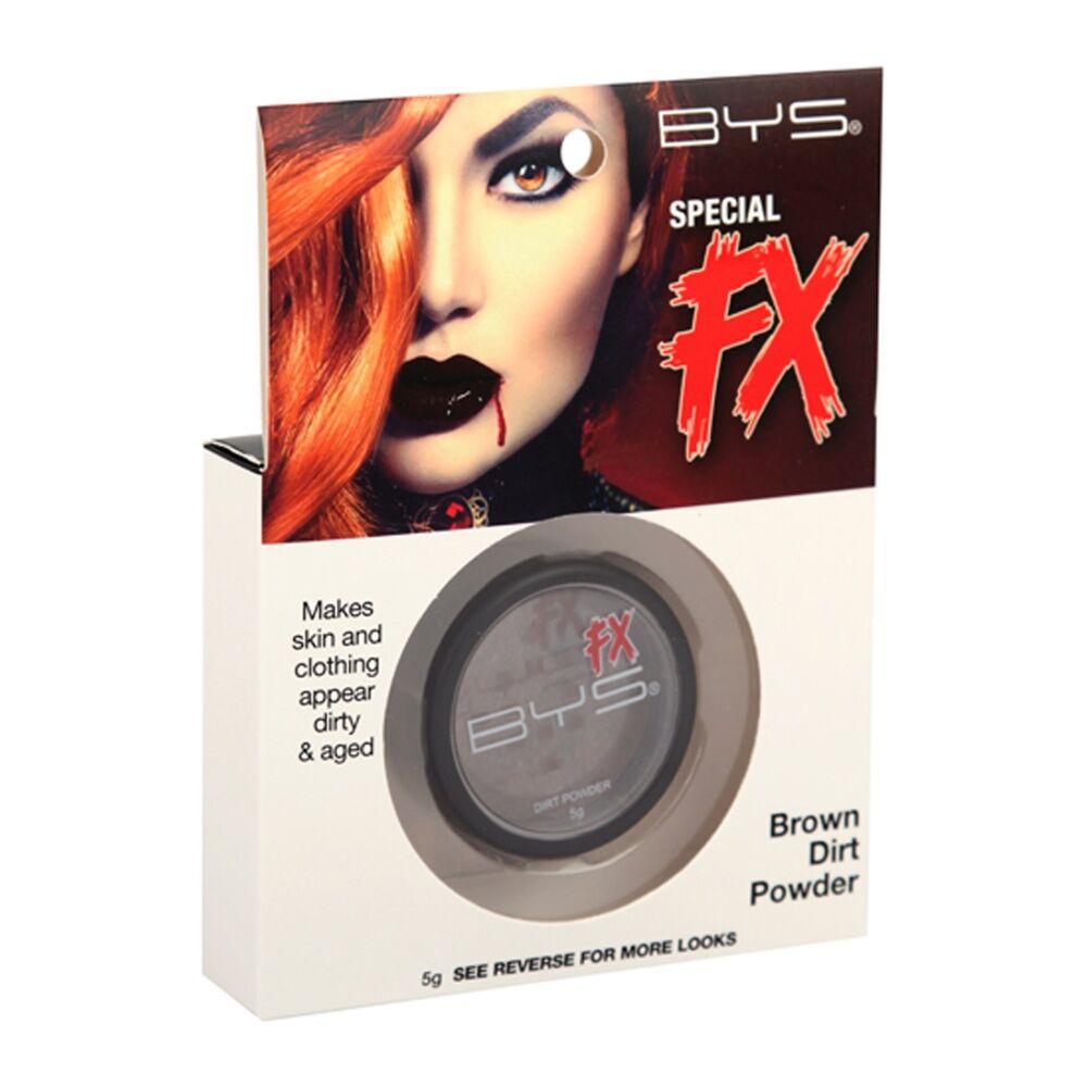 BYS Special FX 5g Dirt Powder Brown Makeup/Cosmetic Women/Beauty Dirty/Aged Look — image 2