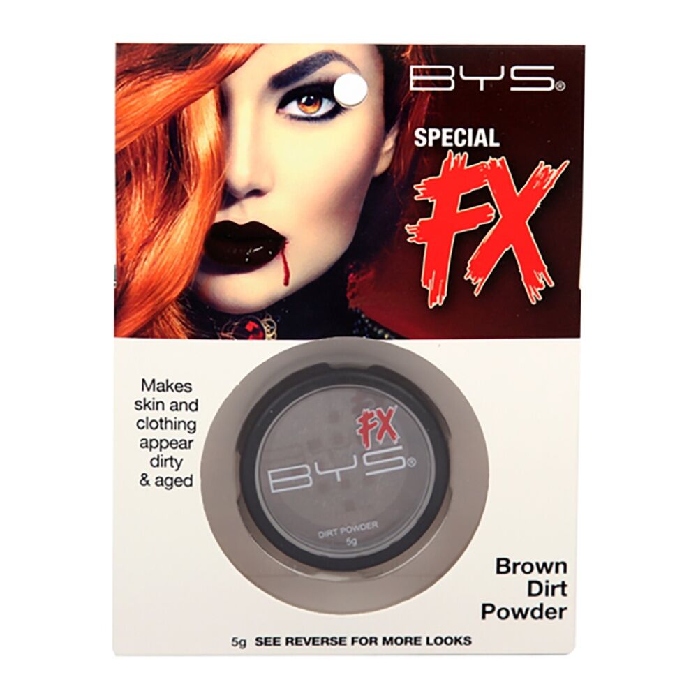 BYS Special FX 5g Dirt Powder Brown Makeup/Cosmetic Women/Beauty Dirty/Aged Look