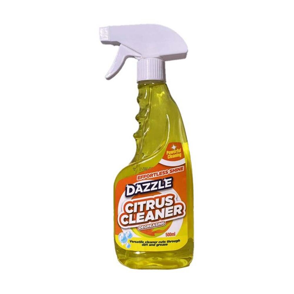 Dazzle 500ml Deep Clean Surface Cleaning Spray Bottle Citrus Scent