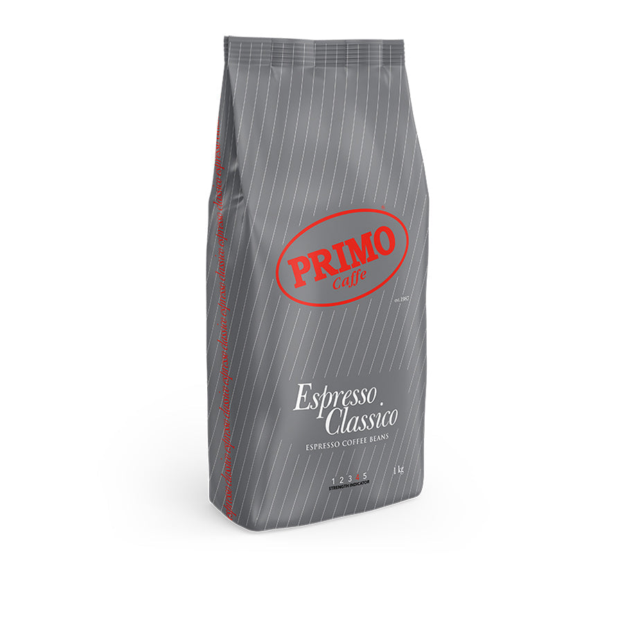 Primo Caffe Espresso Classico 1kg Coffee Beans Medium/Dark Roast Ints 4 Drink (2 Pack) — image 2