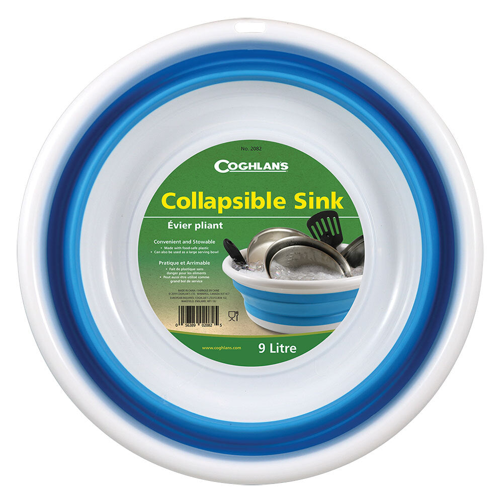 Coghlans 37.5cm 9L Collapsible/Foldable Sink Outdoor Camping/Hiking Dishes — image 2