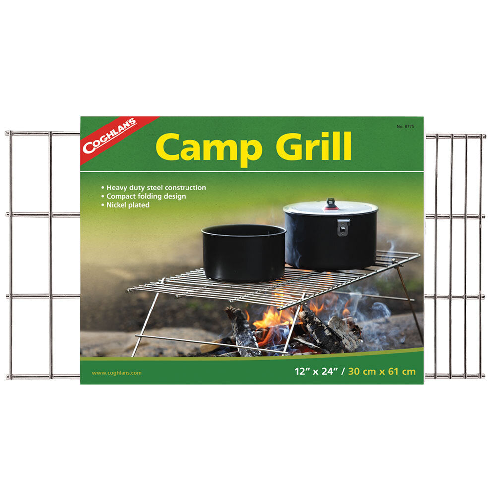 Coghlans Foldable 61cm Camp Grill Camping/Hiking Campfire Cooker BBQ/Barbecue — image 2