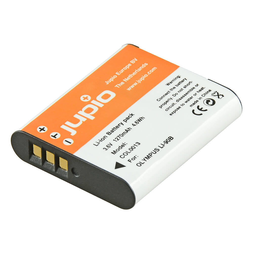 Jupio Li-Ion 3.6V 1270mAh Rechargeable Battery For Olympus Li-90B/Li-92B Cam