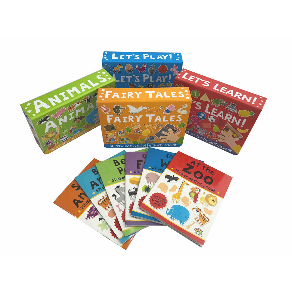 Really Decent Books Sticker Activity Suitcase 3y+ Fun Book For Kids (4 Pack) — image 6