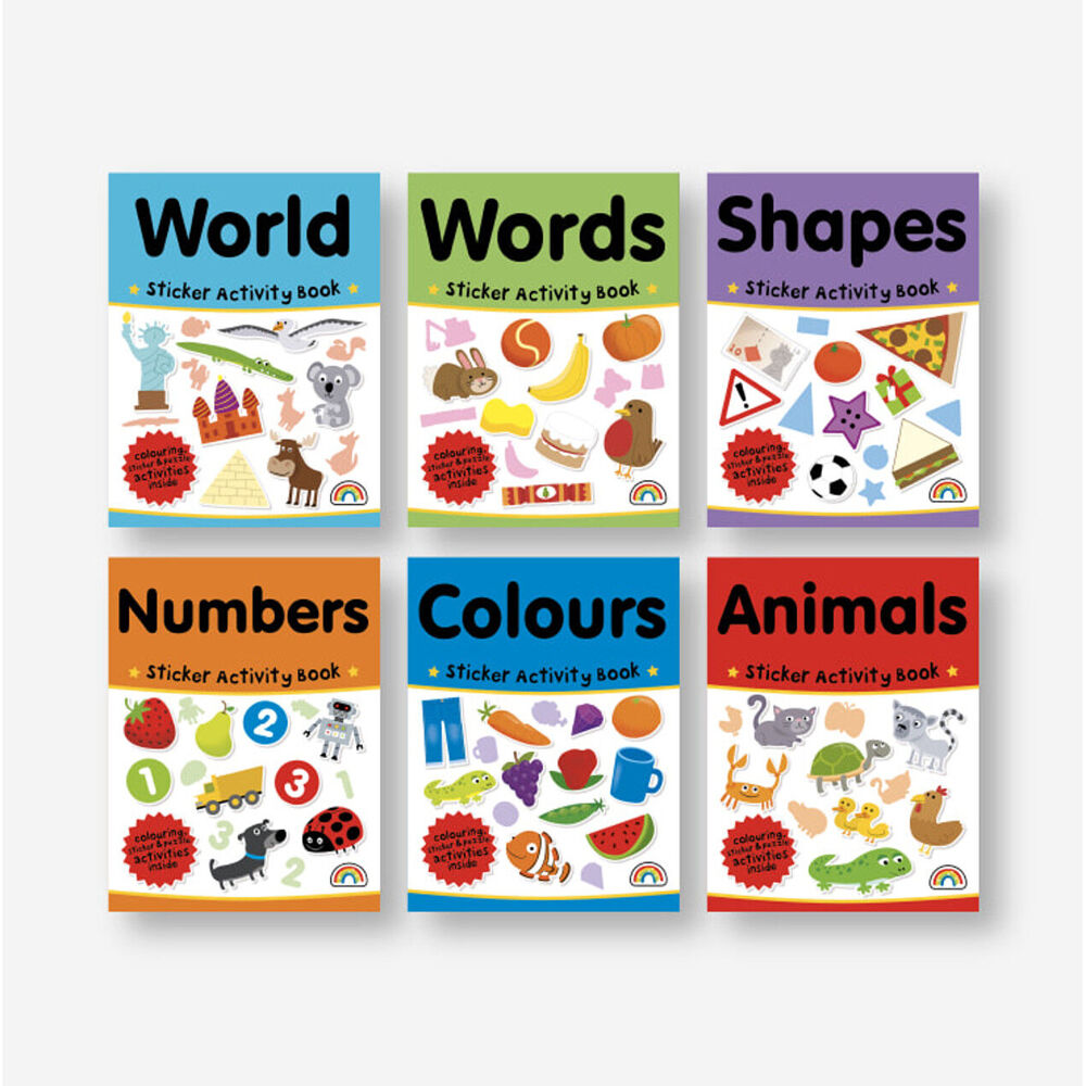 Really Decent Books Sticker Activity Suitcase 3y+ Fun Book For Kids (4 Pack) — image 7