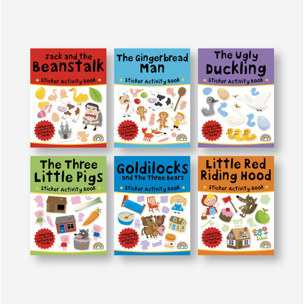 Really Decent Books Sticker Activity Suitcase 3y+ Fun Book For Kids (4 Pack) — image 9