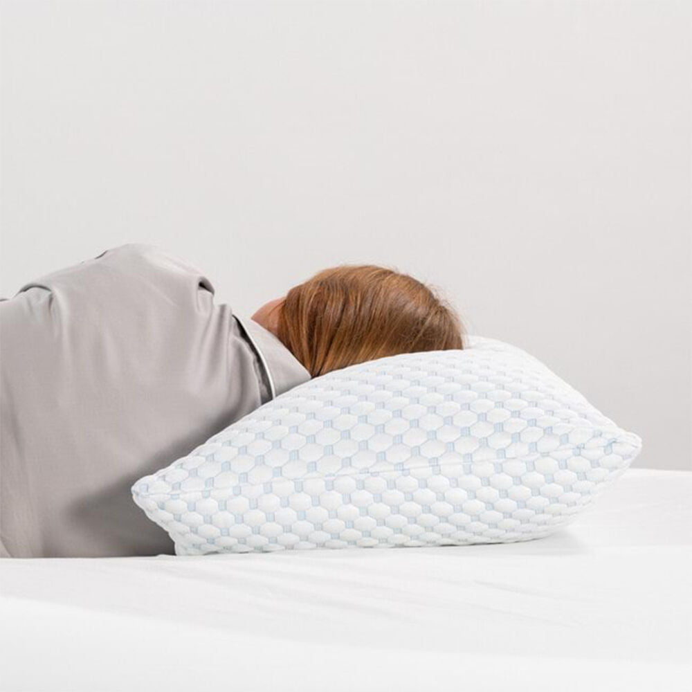 Canningvale Cannigvale Cooling Memory Foam Sleeping Pillow Home Bedding Rectangle White — image 6