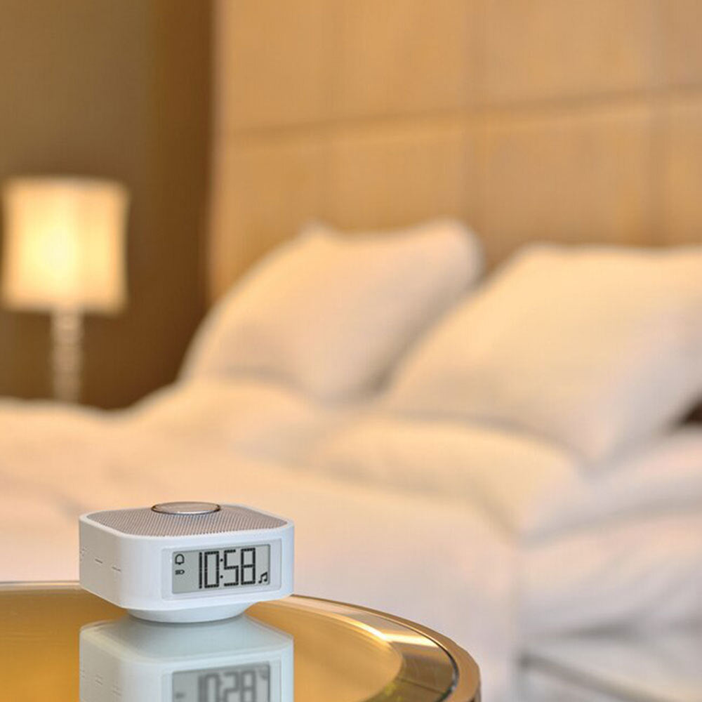 Oregon Scientific 8.5cm Dream Science Smart Bluetooth Alarm/Clock w/Mic Silver — image 4