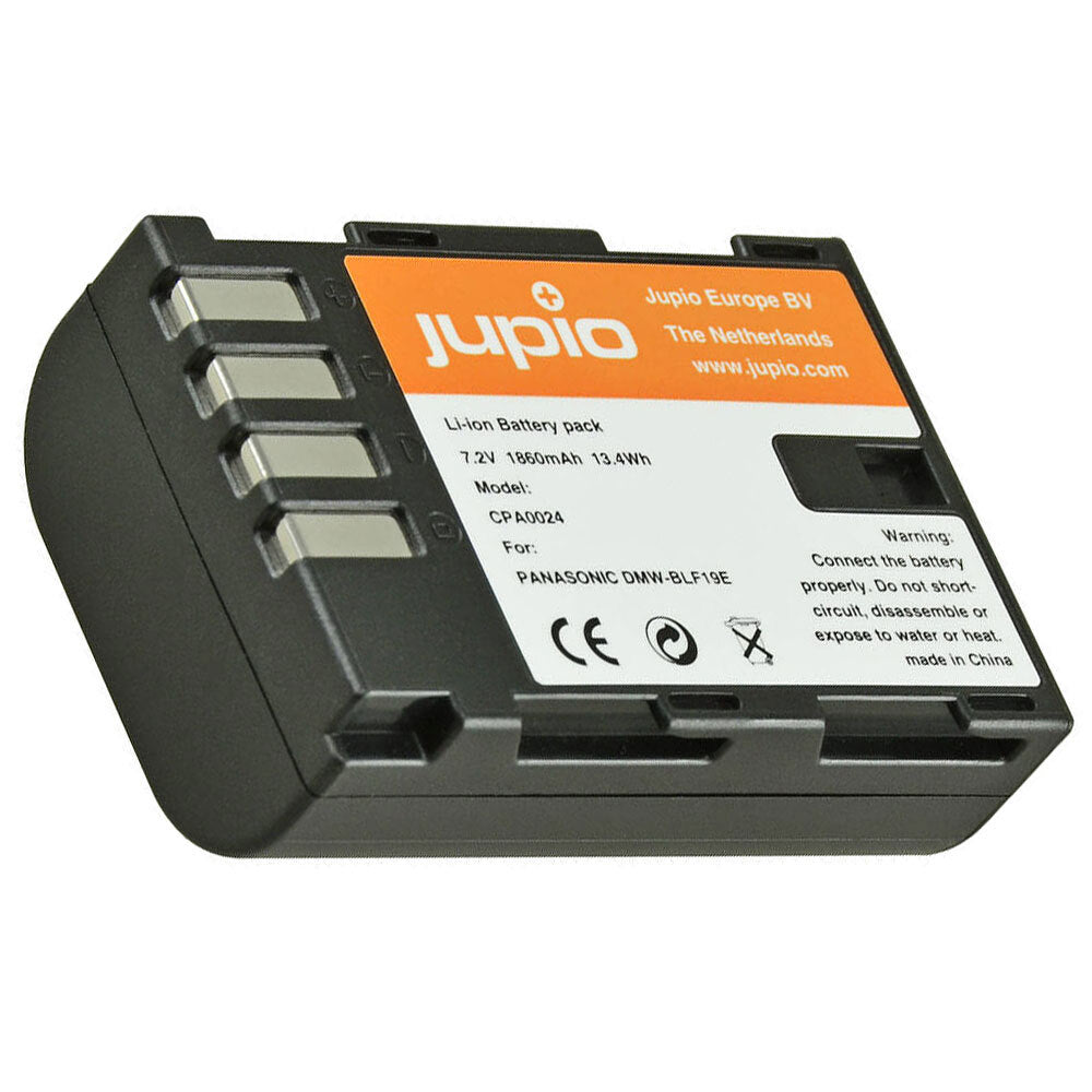 Jupio Rechargeable Li-Ion 7.2V 1860mAh Battery For DMW-BLF19E Panasonic Cam — image 2